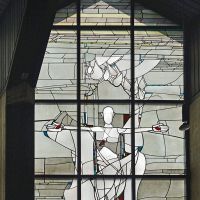 "Jesus am Kreuz" von Professor Georg Meistermann (1911-1990)