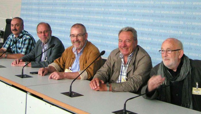 DBB-Abordnung im Berliner Reichstag