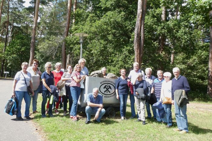 Die BRH-Gruppe auf Bergwerkstour Die BRH-Gruppe auf Bergwerkstour