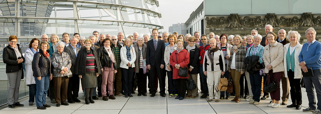 Reisegruppe in Berlin